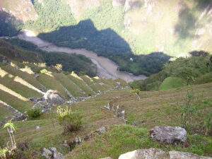 Peru with kids view of Machupicchu